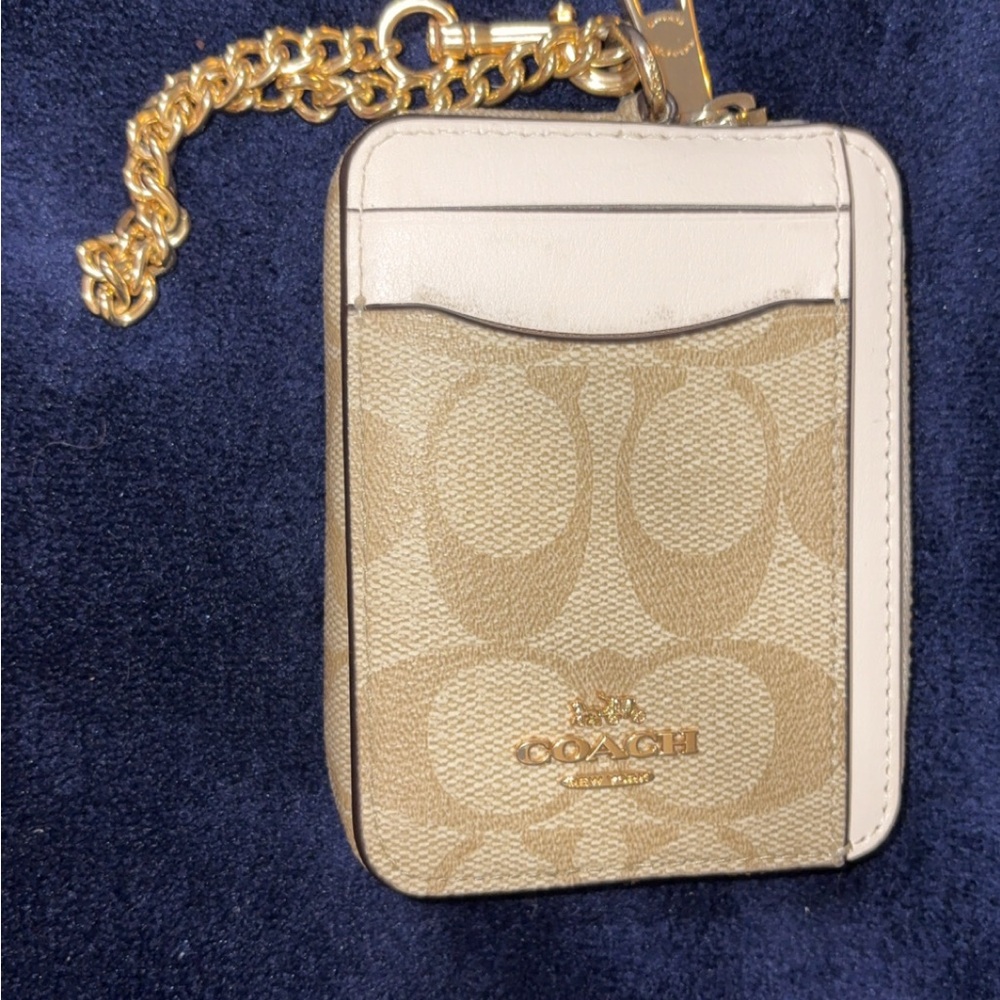 Coach Zip Card Case